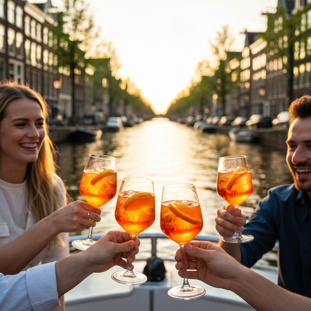 Aperol Spritz Cruise group event