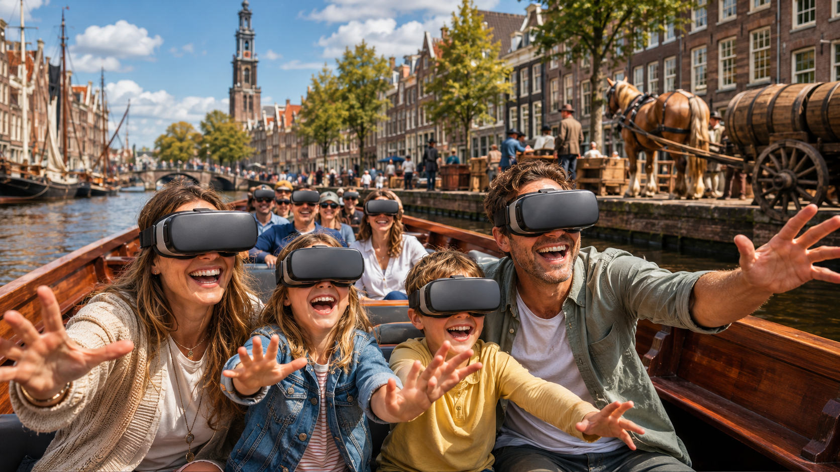 VR Amsterdam History Cruise